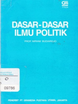 Cover of Dasar-dasar Ilmu Politik